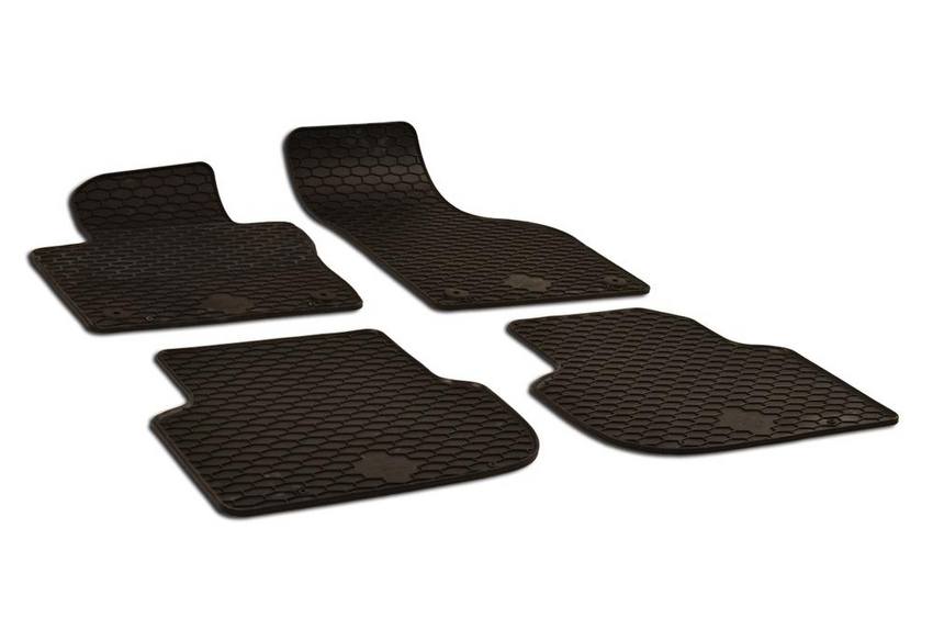 VW Floor Mat Set - Front and Rear (All-Weather) (Black) 5C7061550B041 - eEuro Preferred 216984